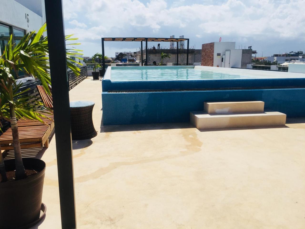 Blue Condo Playa del Carmen Buitenkant foto