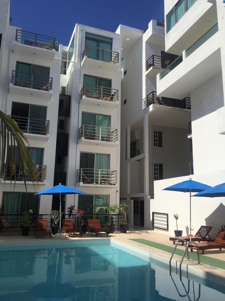 Blue Condo Playa del Carmen Buitenkant foto